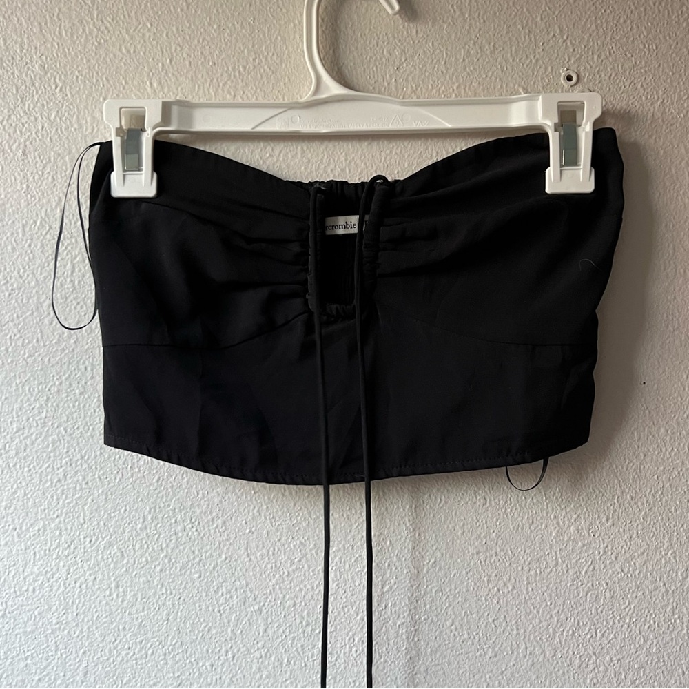 Brand New Black Halter top from Abercrombie. Never worn!
